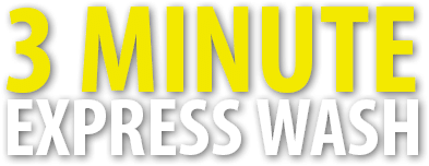 3 minute express wash